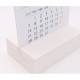 Calendar Block Blanco + Mini Pinza de Servifot