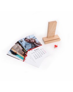 Calendar Holder Madera + Mini Pinza de Servitot