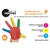 Transfer Laser HT para Suportes Claros A3